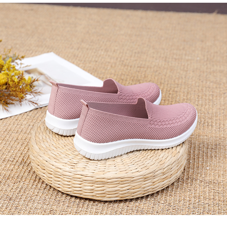 Staré pekingské látkové boty, dámské lehké, prodyšné a protiskluzové boty středního věku s plochou podrážkou, ležérní sportovní boty, dámské boty_voghion.com