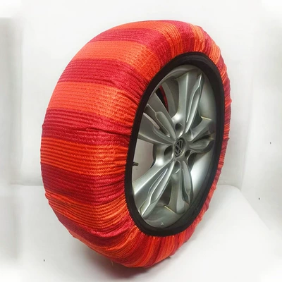 Anti-Skid Chain Snow Car Tire Tire snow chain - orange-red