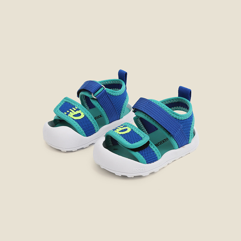 Zapatos de red para niños especiales, zapatos para bebés, sandalias de verano transpirables, zapatos para bebés con suela suave, zapatos antipatadas