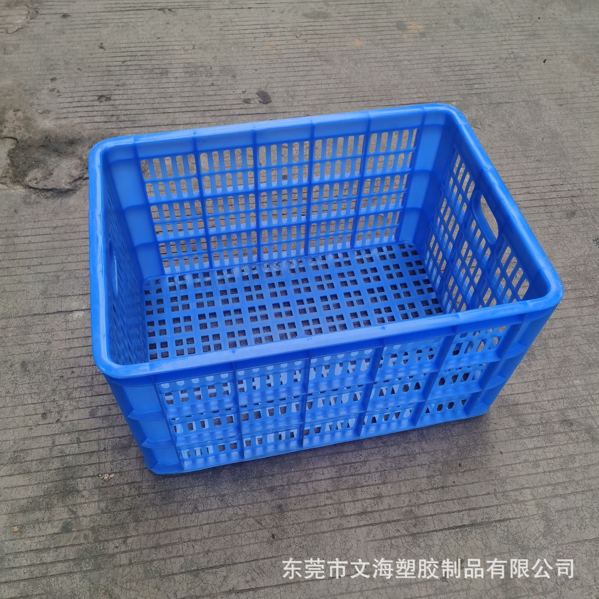 东莞生产加厚塑胶萝 水果运输胶筐 制衣厂流水线周转用长方形萝框