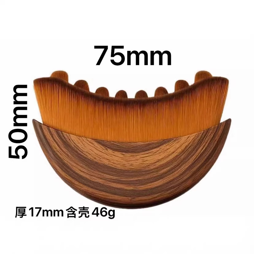 Cepillo de contorno linfático cepillo de maquillaje masaje facial cepillo de cuerpo cuidado facial contou linfático