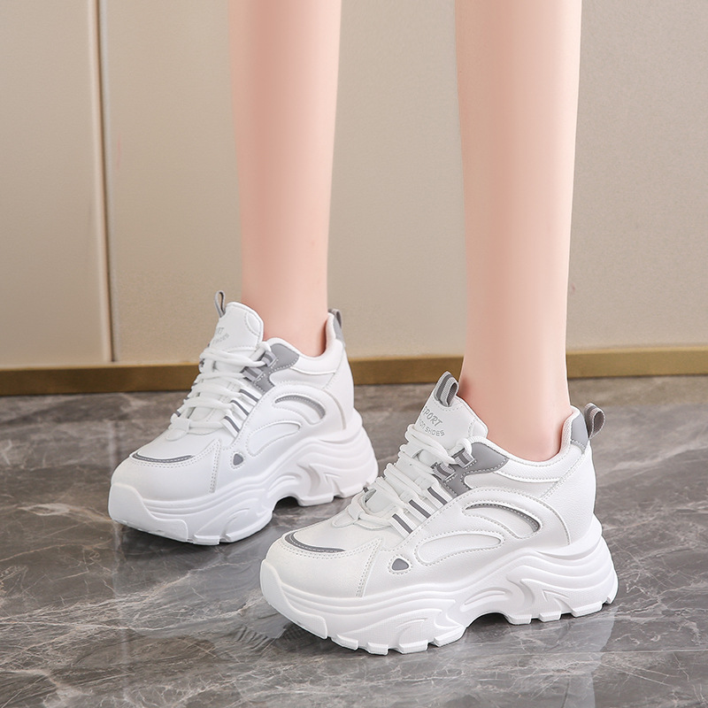 Kadın Spor Ayakkabı Basketbol Ayakkabıları Spor Ayakkabı Kanvas Kemer Desteği Rahat Spor Ayakkabılar_voghion.com