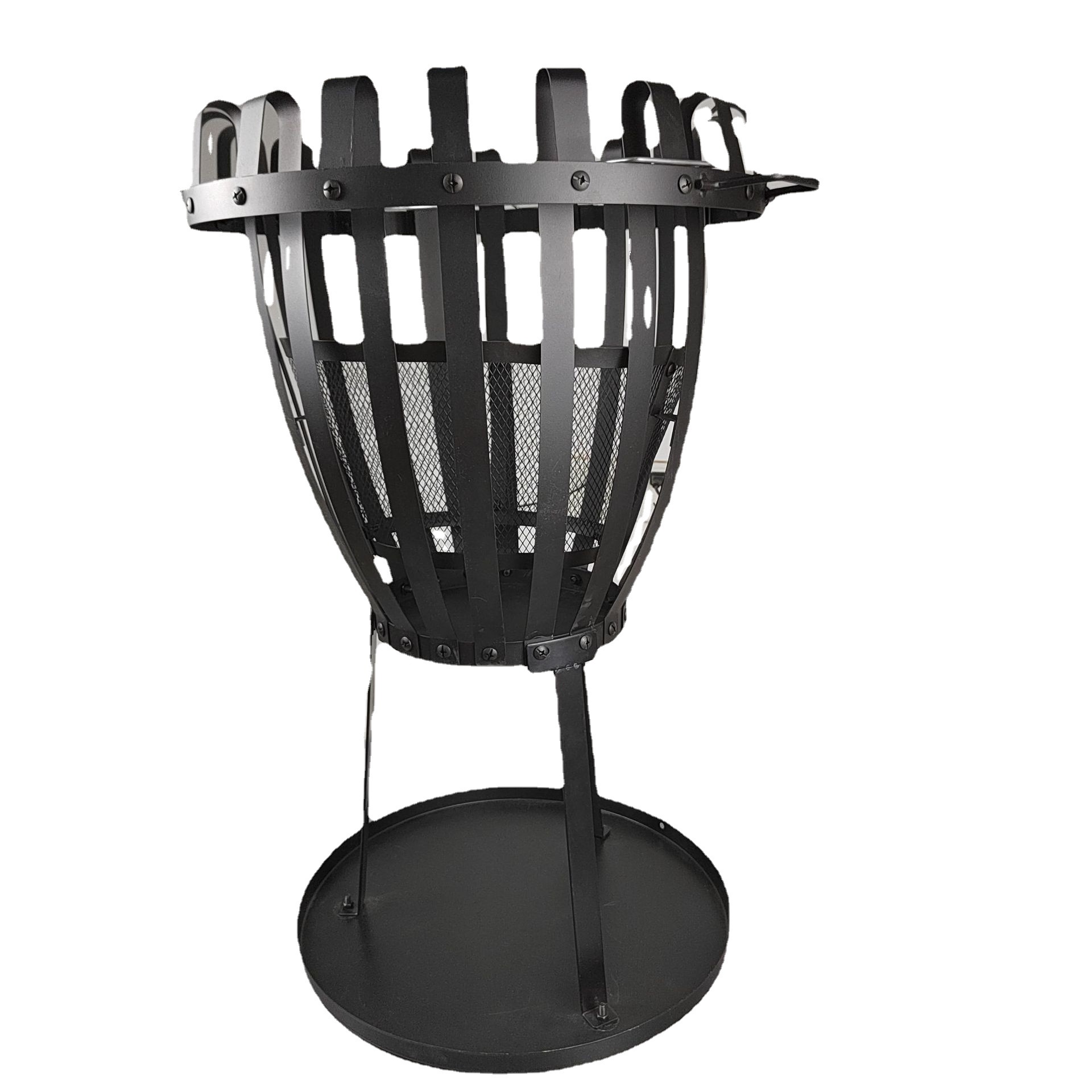 Soy una fábrica de calefacción al aire libre Cesta de fuego Exportación dedicado a hoguera cesta de la flor estufa horno