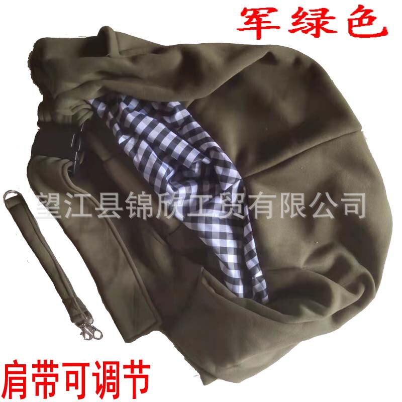 New Amazon Folding Dog Backpack Breathable Pet Carrying Bag Pet Bag Shoulder Crossbody Bag