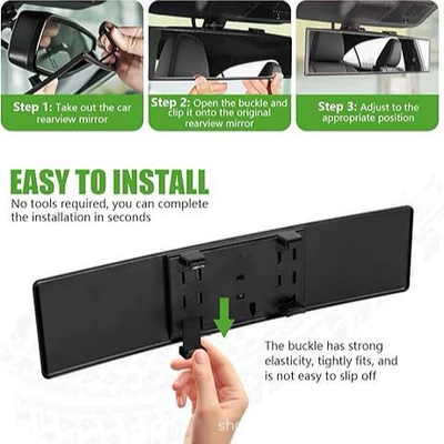 Large field of view rear view auxiliary mirror High-Definition Large-View Rearview Mirror