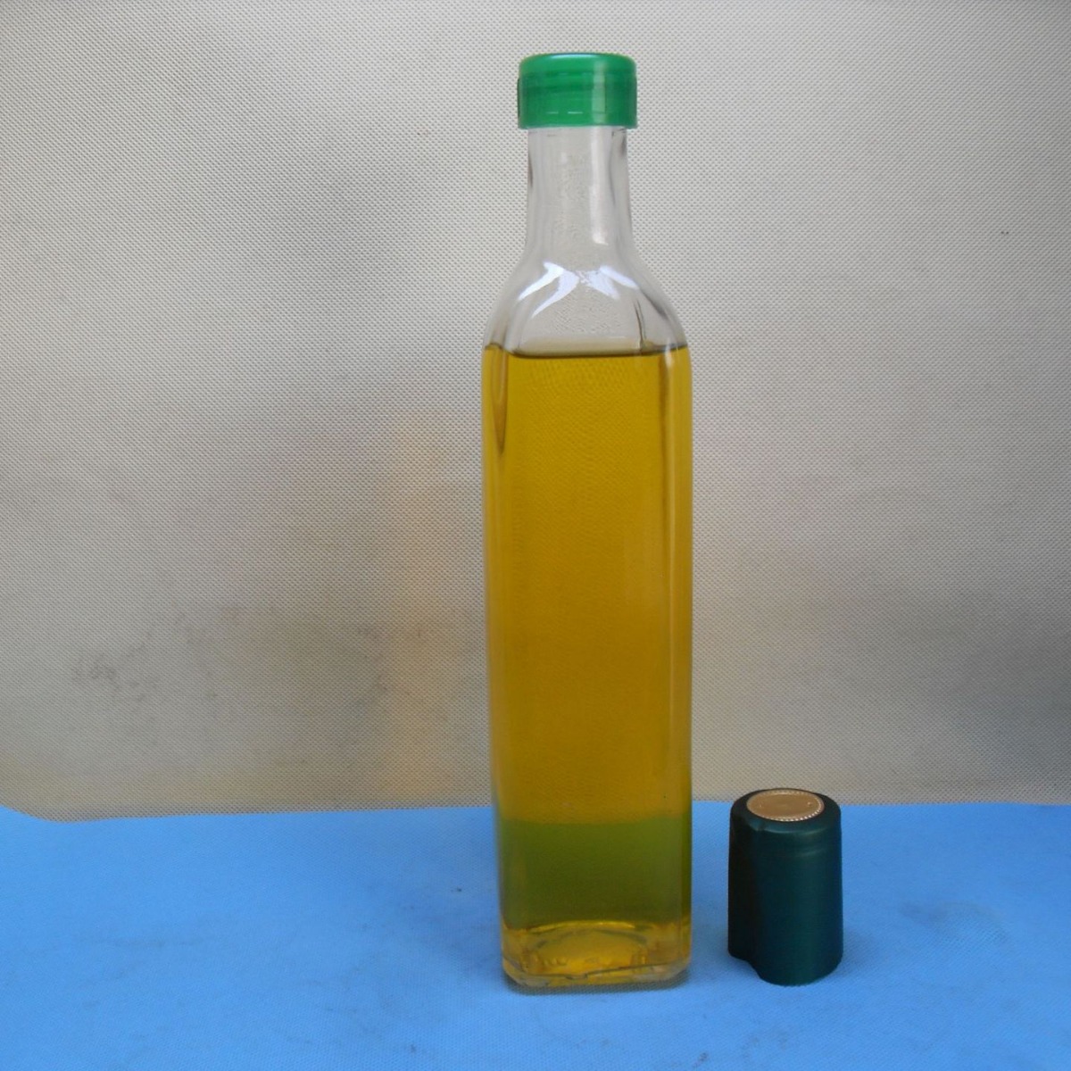 250ml500ml750ml橄榄油瓶 透明方形油瓶 山茶油瓶花生油瓶 玻璃瓶