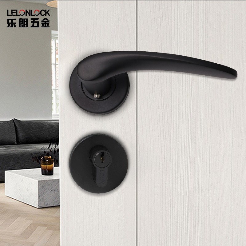 Fábrica al por mayor de acero inoxidable fundido sólido split cerradura manija de la puerta interior cerradura de la puerta de hardware Accesorios