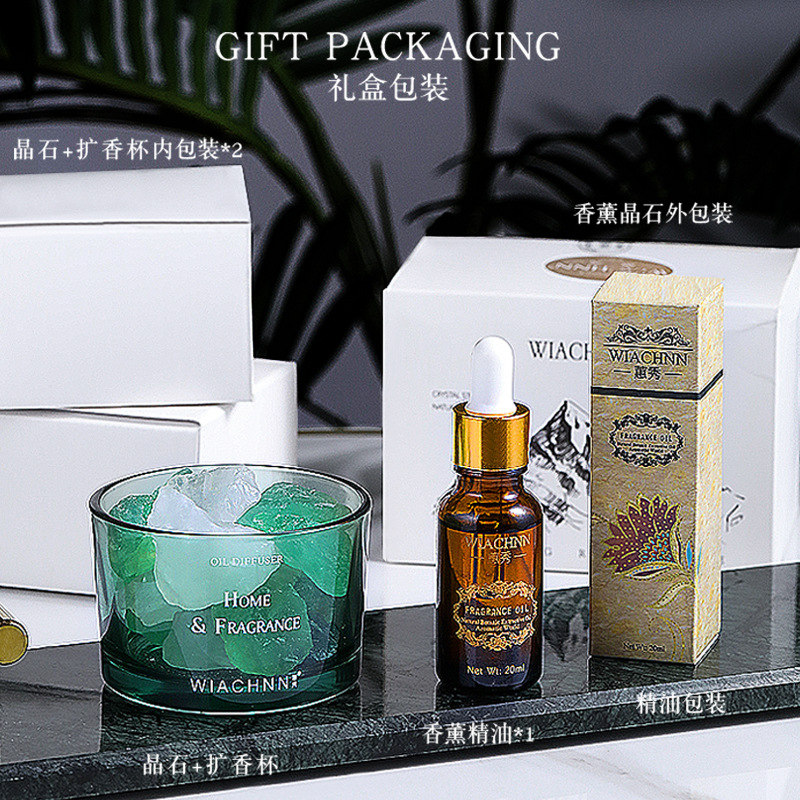 Factory wholesale non-fire aromatherapy crystal stone expansion Stone Girl air fresh household essential oil fragrance ornaments Factory wholesale non-fire aromatherapy crystal stone expansion Stone Girl air fresh household essential oil fragrance ornaments