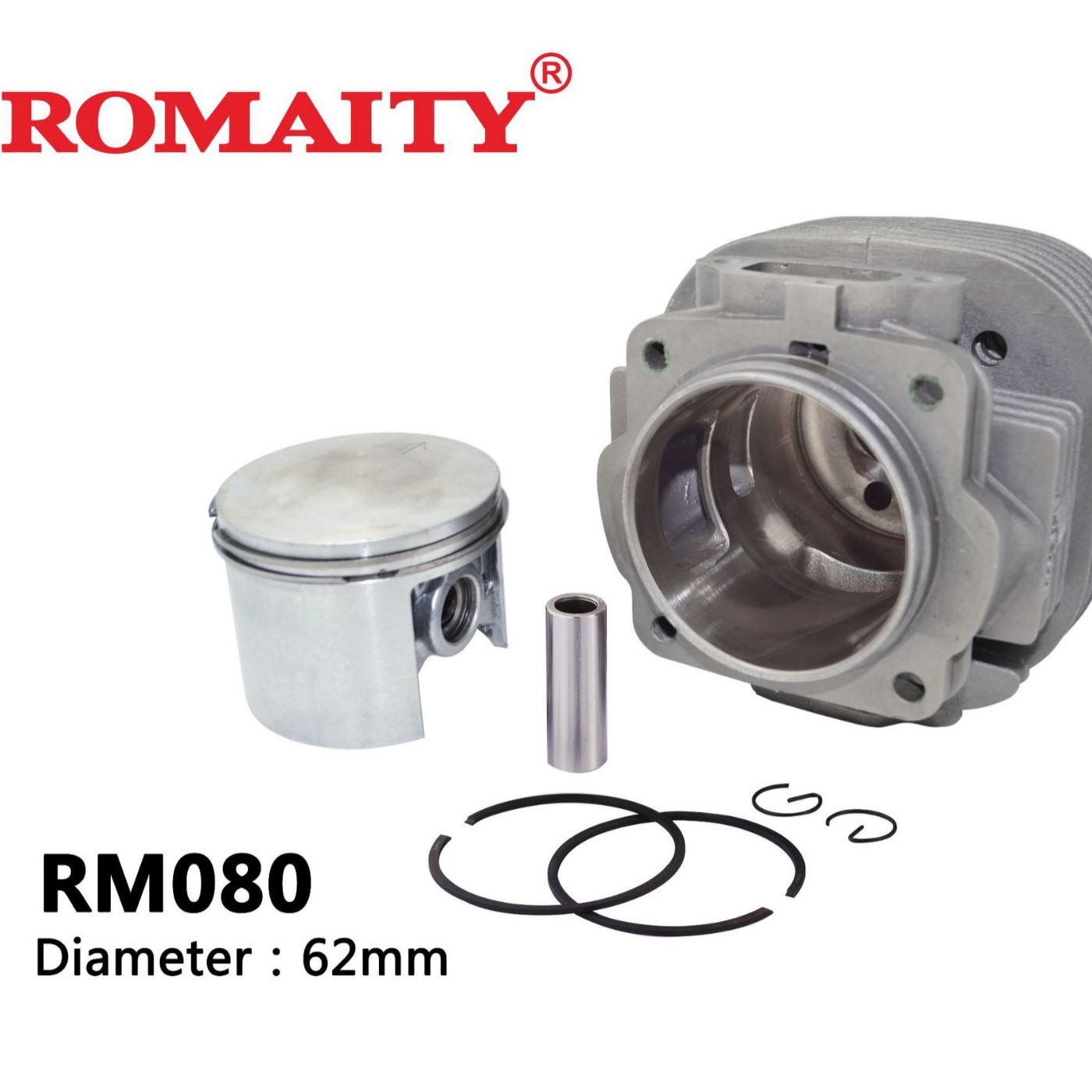 080汽缸总成/汽油伐木锯汽缸活塞缸套配件制汽油锯配件