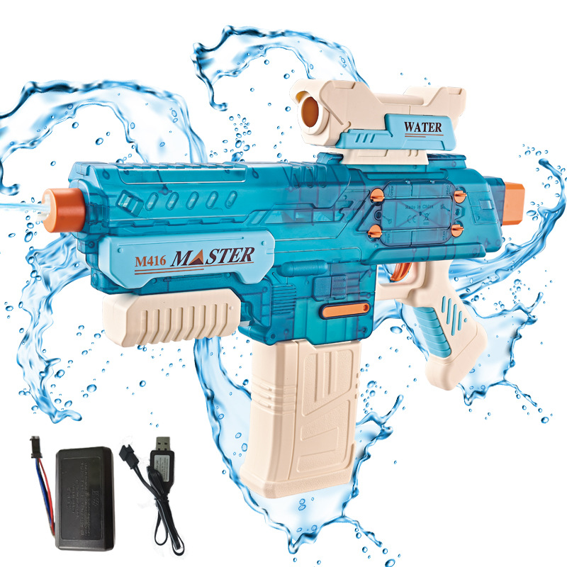 Pistola de Agua Eléctrica Automática de Plástico Rociador Eléctrico para Jóvenes