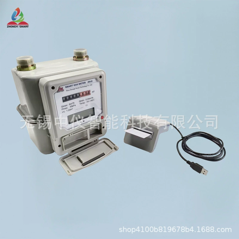 Оптовая продажа газового счетчика карты ИК умная предоплатила умную оплату кода развертки мобильного телефона газового счетчика для арендного дома