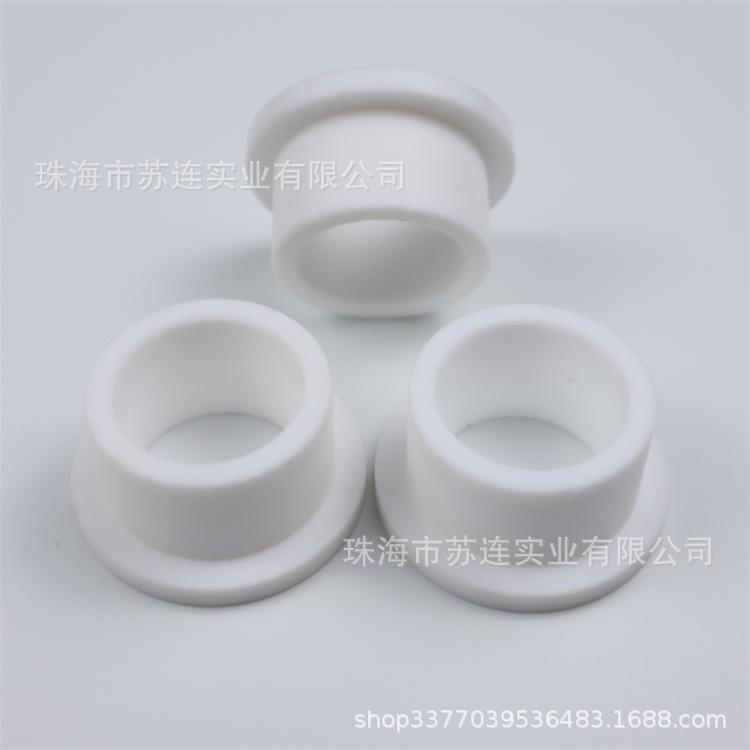 塑料之王铁氟龙T型垫片四氟耐高温台阶垫圈法兰垫片天然塑胶制品