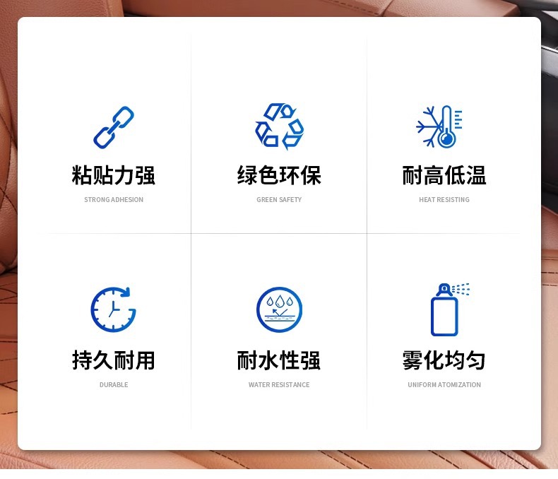 Suitable for Car Ceiling Cloth Detachment Repair Magic Glue, No Disassembly Required, Self-Adhesive Spray Glue for Car Ceiling Cloth Modification