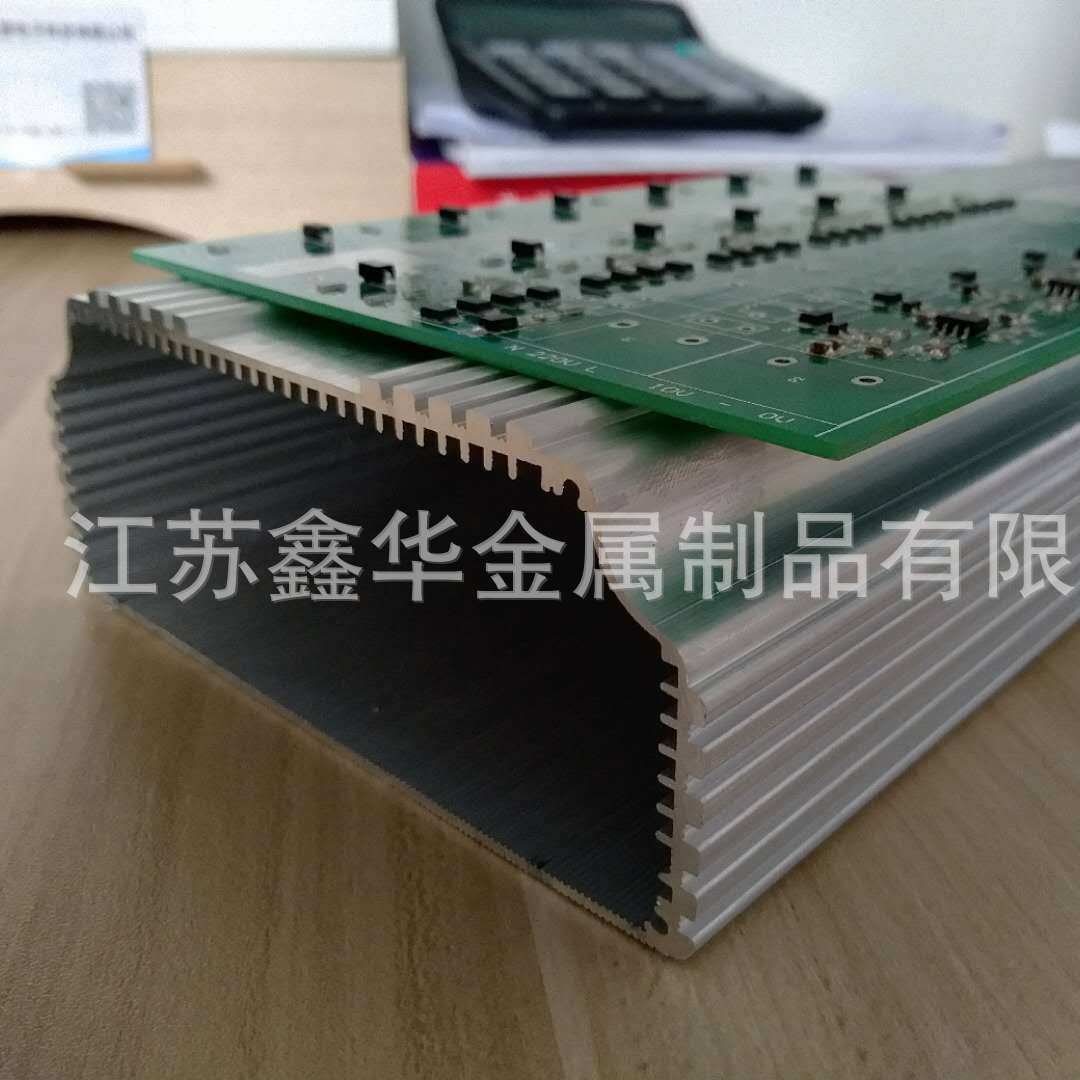 厂家供应散热器铝型材各类电力电子设备散热LED照明灯具散热