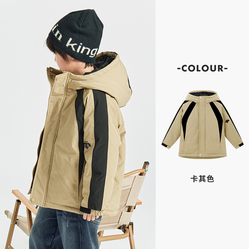 Muchos niños de algodón cortado abrigo colección impermeable otoño y invierno ropa de algodón de invierno para niños mayores