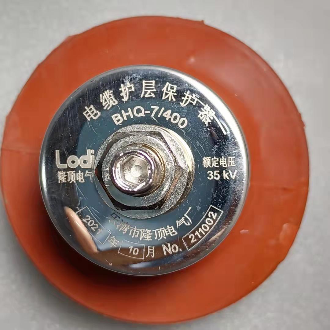 隆顶电气 国家标准 电缆护层保护器带计数器LHQJS BHQ-35KV 110KV