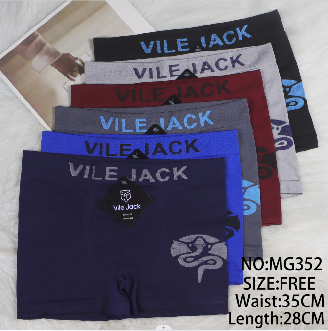 2025 Año de la serpiente nuevo estilo calzoncillos boxer calzoncillos transpirables de cintura media zodiacal año de la serpiente calzoncillos de los hombres