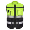 factory Printing Reflective coverall colour Multiple pockets Reflective clothing construction site luminescence vest Reflective vest Vest