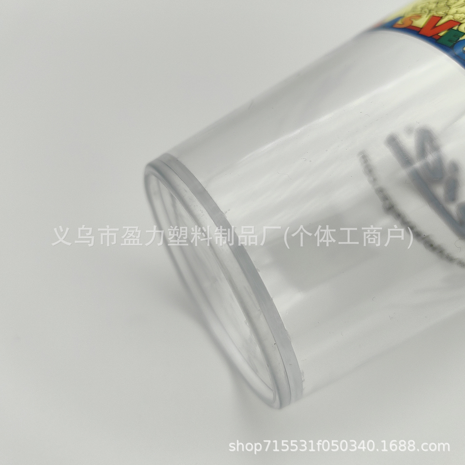 PS Vaso de alta permeabilidad Vaso de plástico Vaso promocional Vaso de cerveza Vaso de jugo transparente de 450ml Vaso publicitario transparente desechable