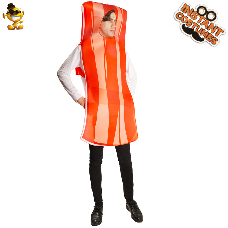 ハロウィーン成人男女カップルの目玉焼きベーコンパーティー衣装お笑いグルメコスプレ衣装|undefined