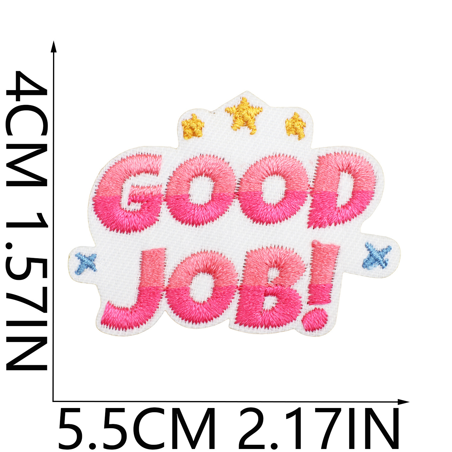 1g Weight Clothing Sticker Patches Classification 1 Piece Quantity Dacron thread Material Letter, Star Pattern Casual, Elegant, Lady Style Embroidery Craft 1 Piece Casual Elegant Lady Letter Star Dacron Thread Clothing Sticker Patches 20