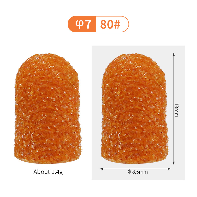 Nueva tapa de tela de alta calidad pedicura para eliminar la piel muerta, callos, manicuras, polirido, rodamiento de tela base, tapa de arena en stock