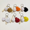 Baseball keychain, pendant, gloves, cotton swabs, set, Birthday gift, 3 piece set, wholesale