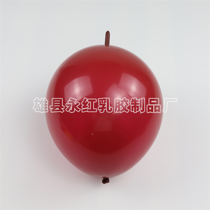 Balón de cola de 6 pulgadas / 10 pulgadas, mercado nocturno, decoración, diseño, conexión de globo, forma de dragón, globo de macarón