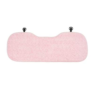 Seat cushion, seat cover Autumn and Winter Warm Car - rabbit-fur-brushed-rose-cushion-pink-rear-seat