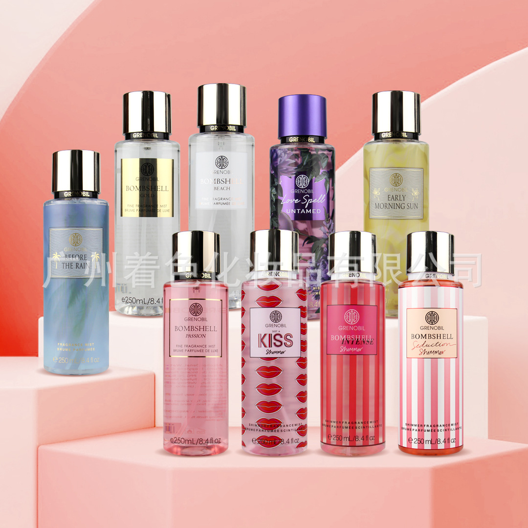 Cross-Border Hot Selling Secret Perfume Vietnam Long-Lasting Strong Fragrance Foreign Trade Middle East 250ml Large Bottle Body Spray