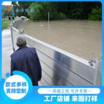 防汛板铝合金防汛挡水板门店车库仓库防淹阻水板不锈钢防洪挡水板