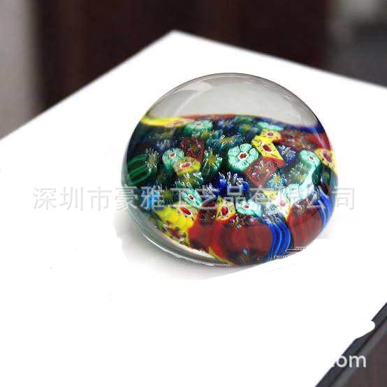 透明半球工艺品 半球镇纸 水晶半球摆件 促销礼品