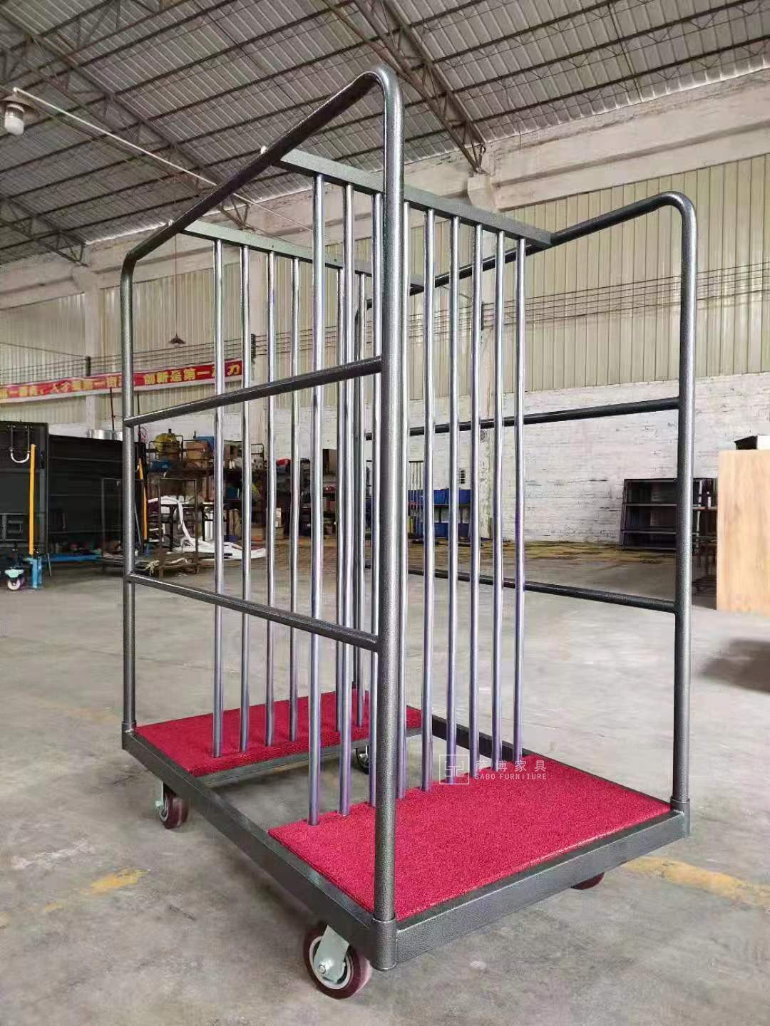 玻璃转盘车 餐厅玻璃运输车存放车 酒店转盘收集车运送手推车