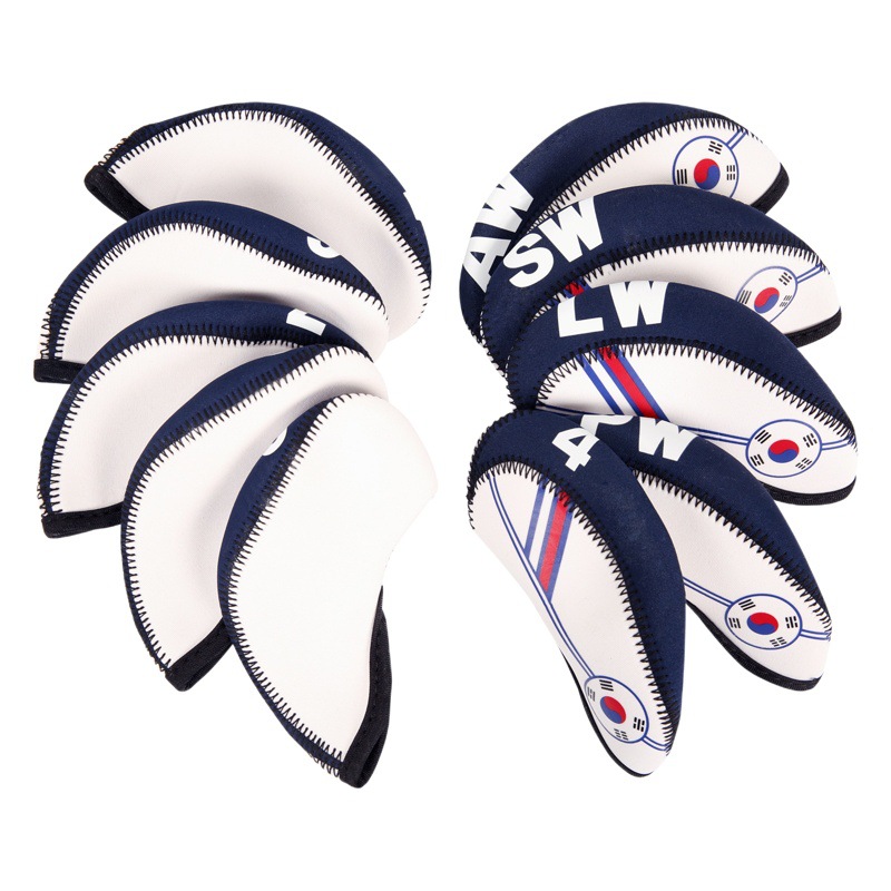 Fuente de Suministro de autoabastecimiento de fábrica, dibujo y consulta de muestra patrón de tapa de varilla de hierro cubierta de material de buceo Logotipo de varilla de golf