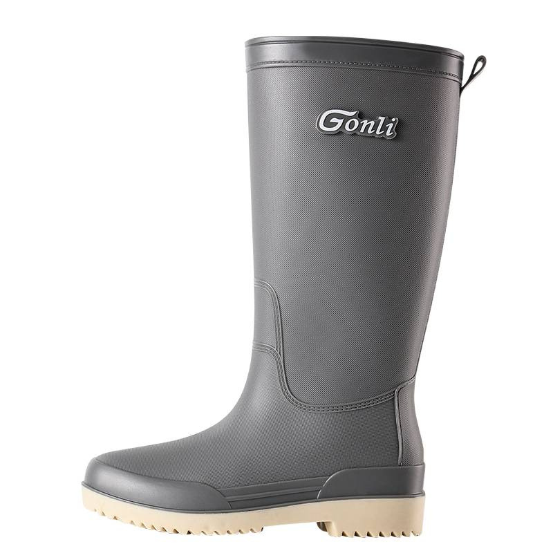 Botas de lluvia de mujer zapatos de lluvia de mujer 2023 nuevas botas de lluvia de barril alto para mujeres comercio exterior de Corea del Sur al por mayor transfronterizo