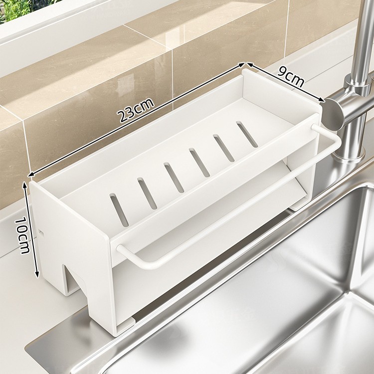 두꺼운 초대형 우유 흰색 테이블 배수 바구니-막대 공장 노출 * 습식 및 건조 분리 배수 방지 박테리아