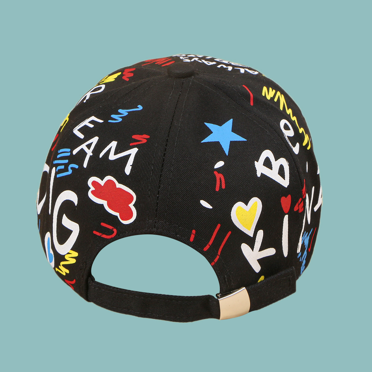 Casquette De Baseball À Larges Bords De Style Coréen Avec Motif Coeur Soleil display picture 6