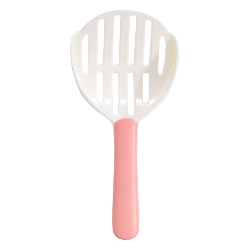 Amazon новый мгновенный фильтр тофу Лопата для кошачьих туалетов пластиковая двухцветная Лопата Для Кошачьих экскрементов принадлежности для чистки домашних животных сборщик туалета