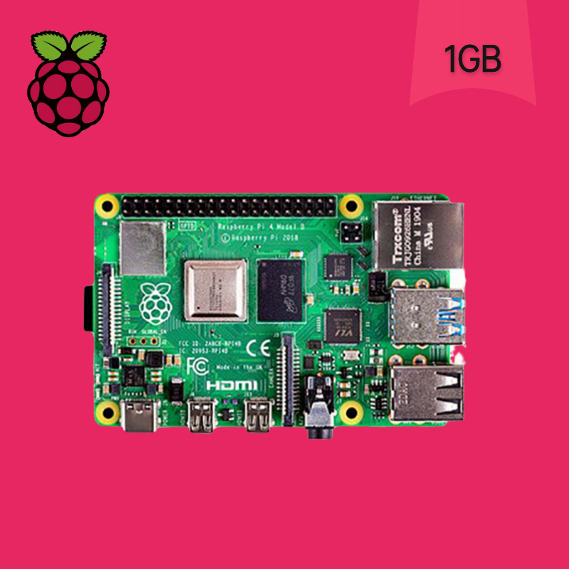 Raspberry Pi placa base Raspberry Pi 4B PLACA DE DESARROLLO 4 Generación 8GB ordenador