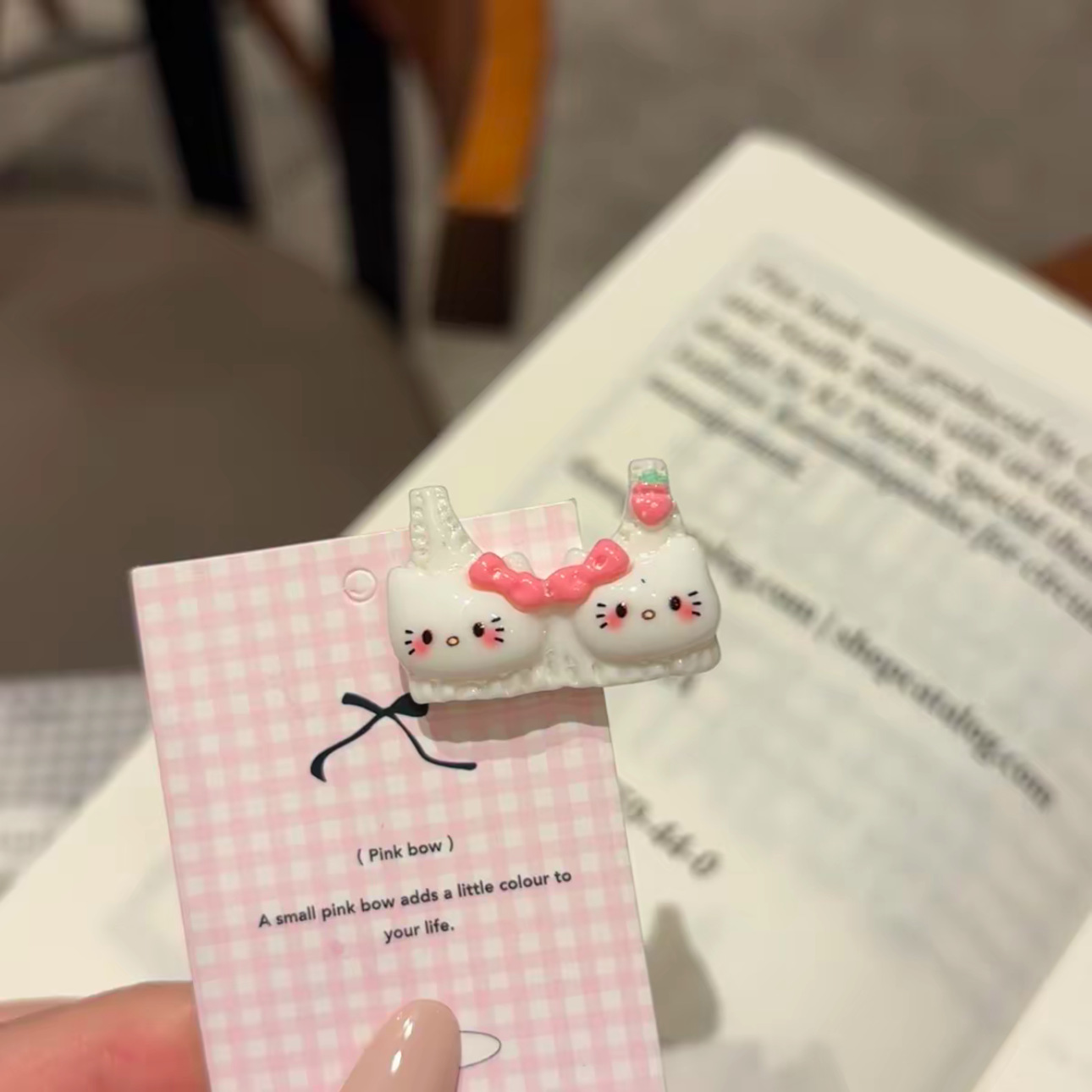 일용품 시리즈 헤어핀 브래지어