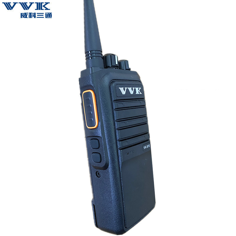 Vvk weike VK-810 de tres vías walkie-talkie IP67 impermeable a prueba de polvo impermeable inalámbrico sitio de construcción al aire libre auricular