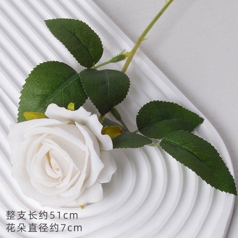 珍珠玫白色（绒布版）