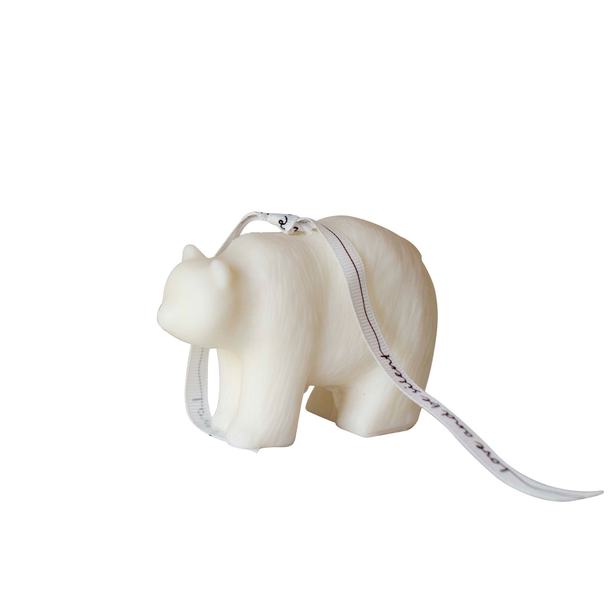 Corea del Sur original caliente blanco oso polar animal forma de dibujos animados decoración aromaterapia vela regalo cumpleaños