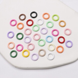 ��100���b��ǧ�R��ɫ��8mm�]��Ȧ�Ͻ��黨����diy�Ʒ�������