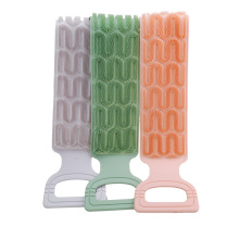 硅胶搓澡巾 超长洗澡搓背带 双面搓泥沐浴巾拉背刷搓澡巾搓澡神器