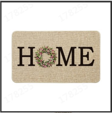 Poletna tematska preproga, nedrseča preproga za vhodna vrata, vpojna preproga za kopalnico in kuhinjo_voghion.com