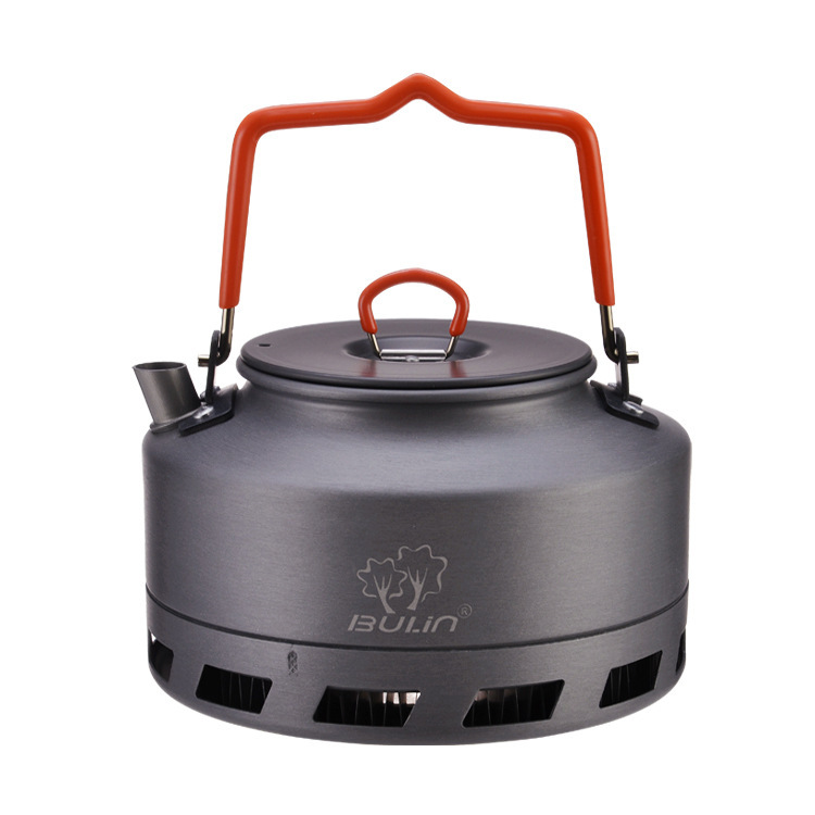 Hot teapot for camping for picnic