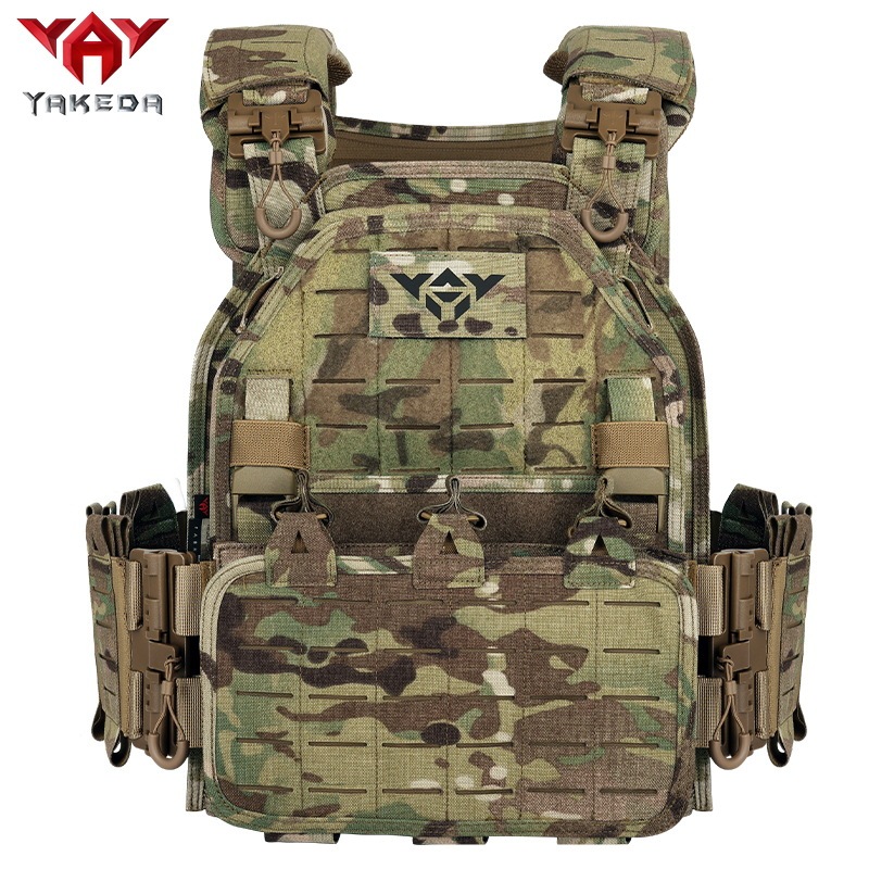 Yakoda's Popular Outdoor Field Training Quick-Release Multi-Functional Tactical Vest Vest Wear-Resistant Breathable Tactical Vest