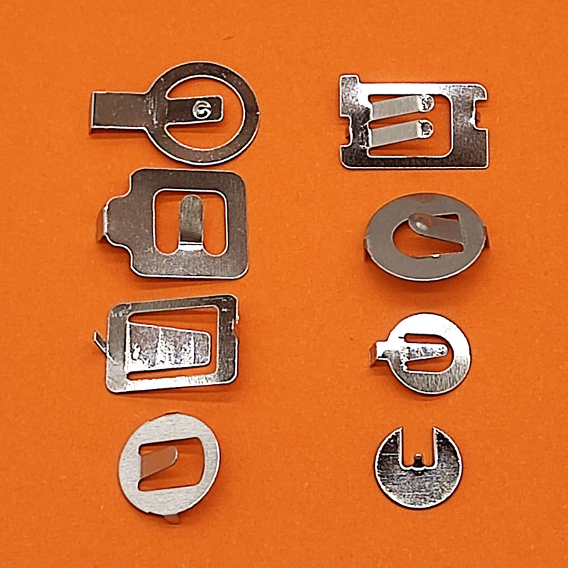 纽扣电池负极片 CR AG系列电池通用负极片 插件电池弹片