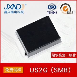 二极管US2G 贴片二极管 超快恢复二极管 SMB 原装 JXND 嘉兴南电